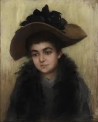 Miss Violet Armstrong, ca. 1910